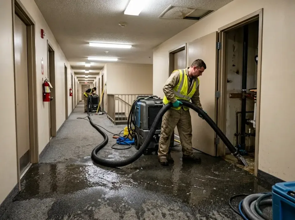 multi-unit-apartment-hallway-f-005 — frequently asked questions, Emergency Burst Pipe Water Extraction & Removal in Ferris,…